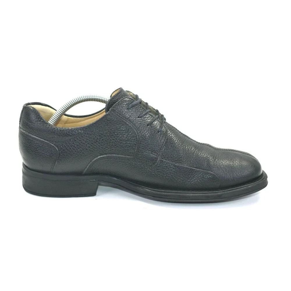 Belvedere Baybridge Men's‎ Black Oxfords Dress Shoes Split Toe Leather Size 11 D